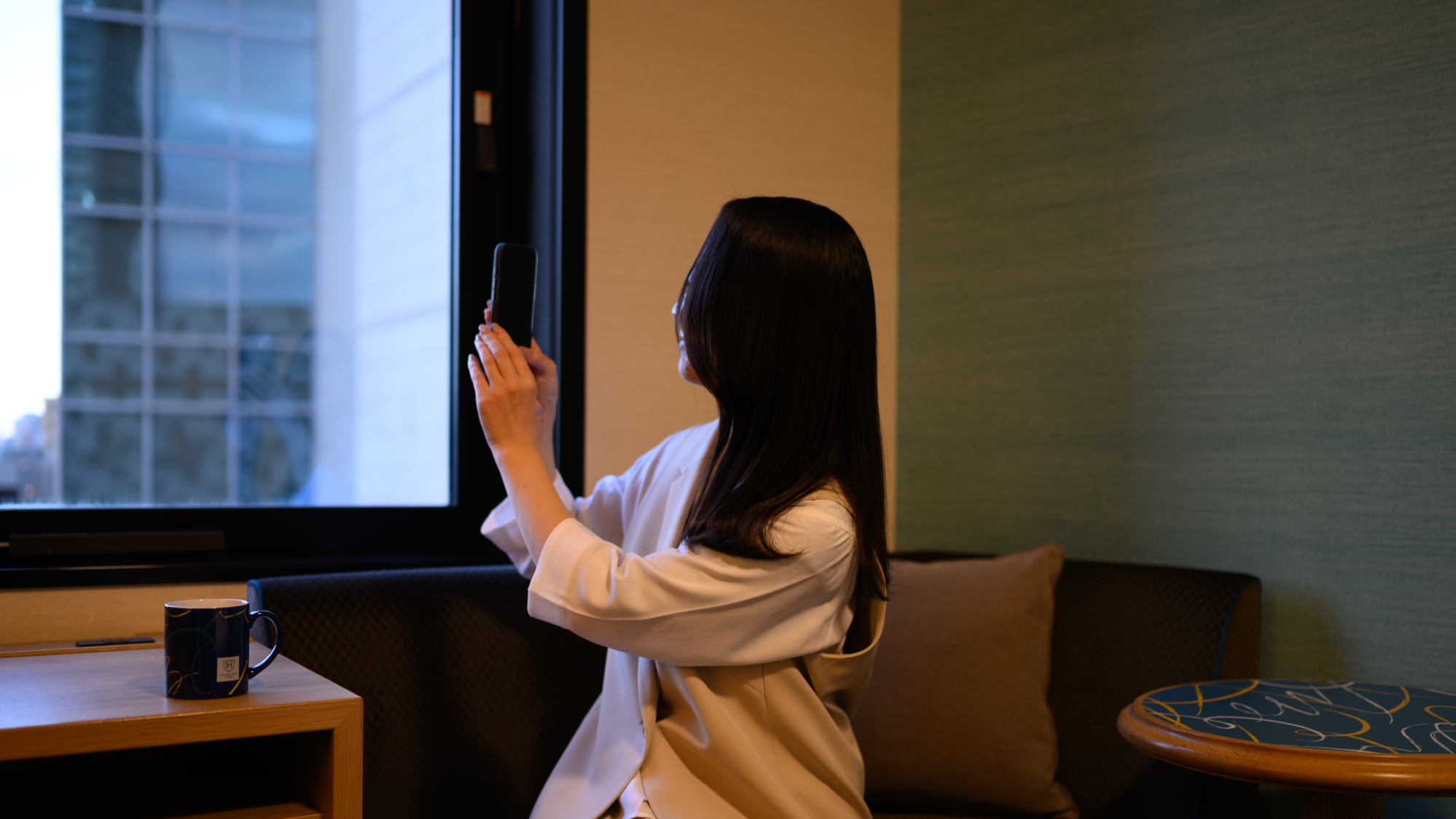 ラウンジのコーヒーなどはお部屋でもお楽しみいただけます。