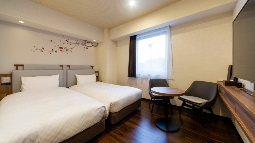 ツイン(21㎡ / 100cmサイズベッド)