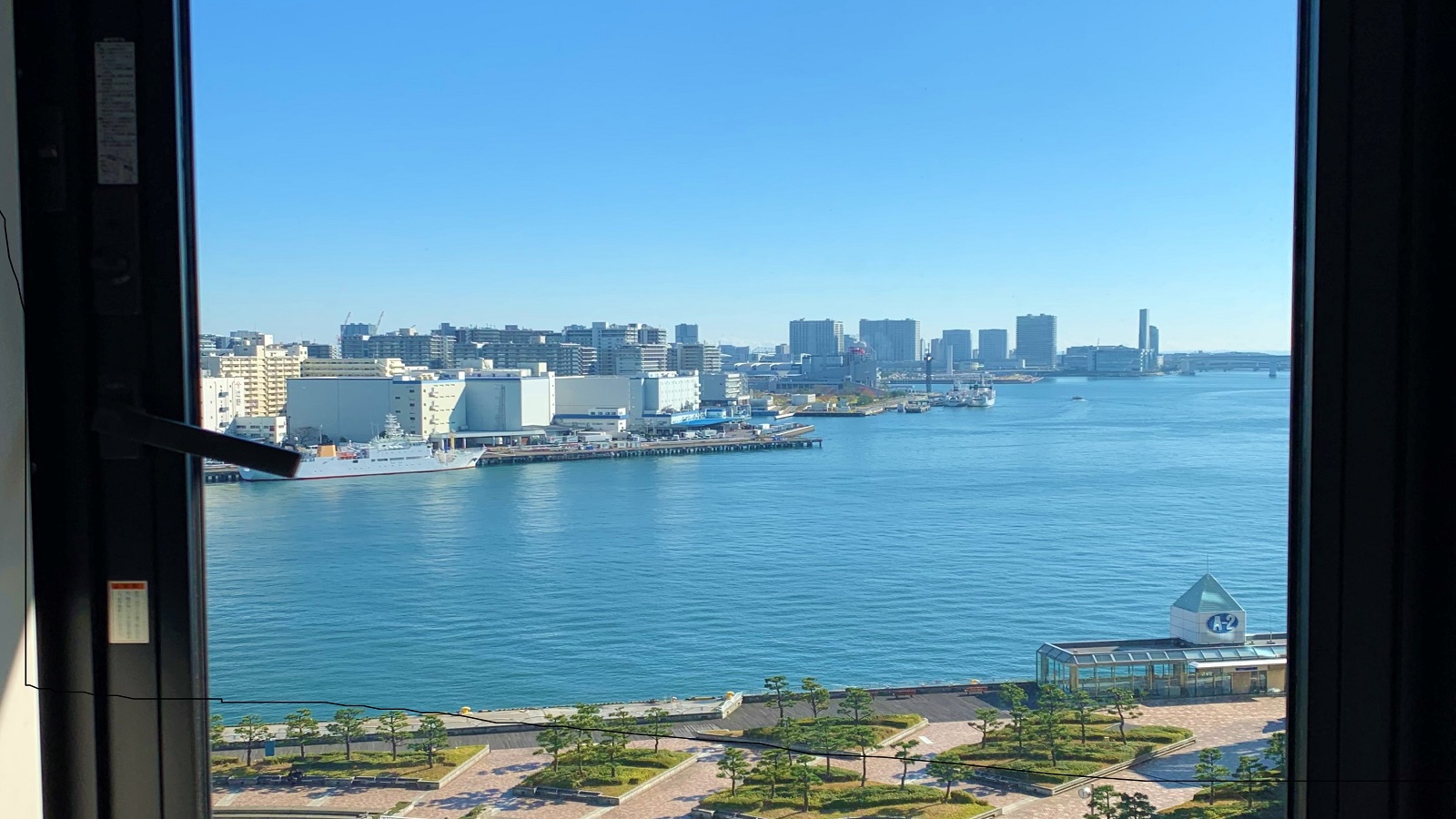 【客室からの景色】天気が良ければ、海が見えますね。※一部のお部屋となります。一部のお部屋となります。