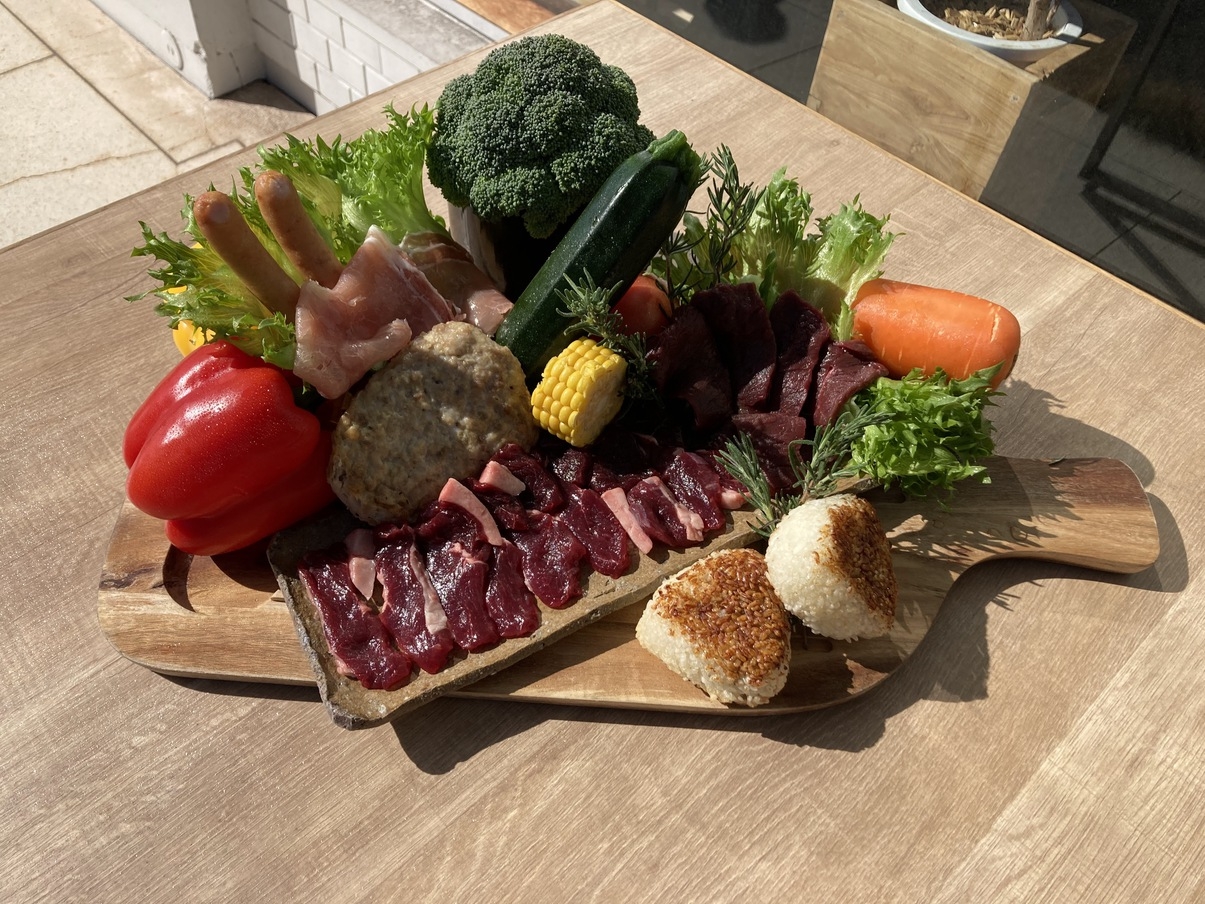 真庭産ジビエBBQ＋選べる朝食ホットサンド　グランピングプラン(2食付き)