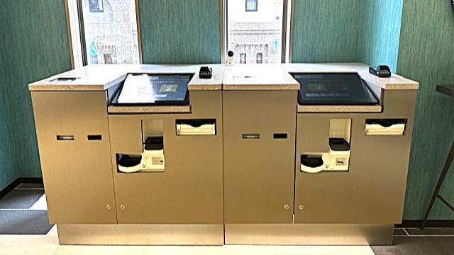 セルフチェックインは15時よりご利用いただけます