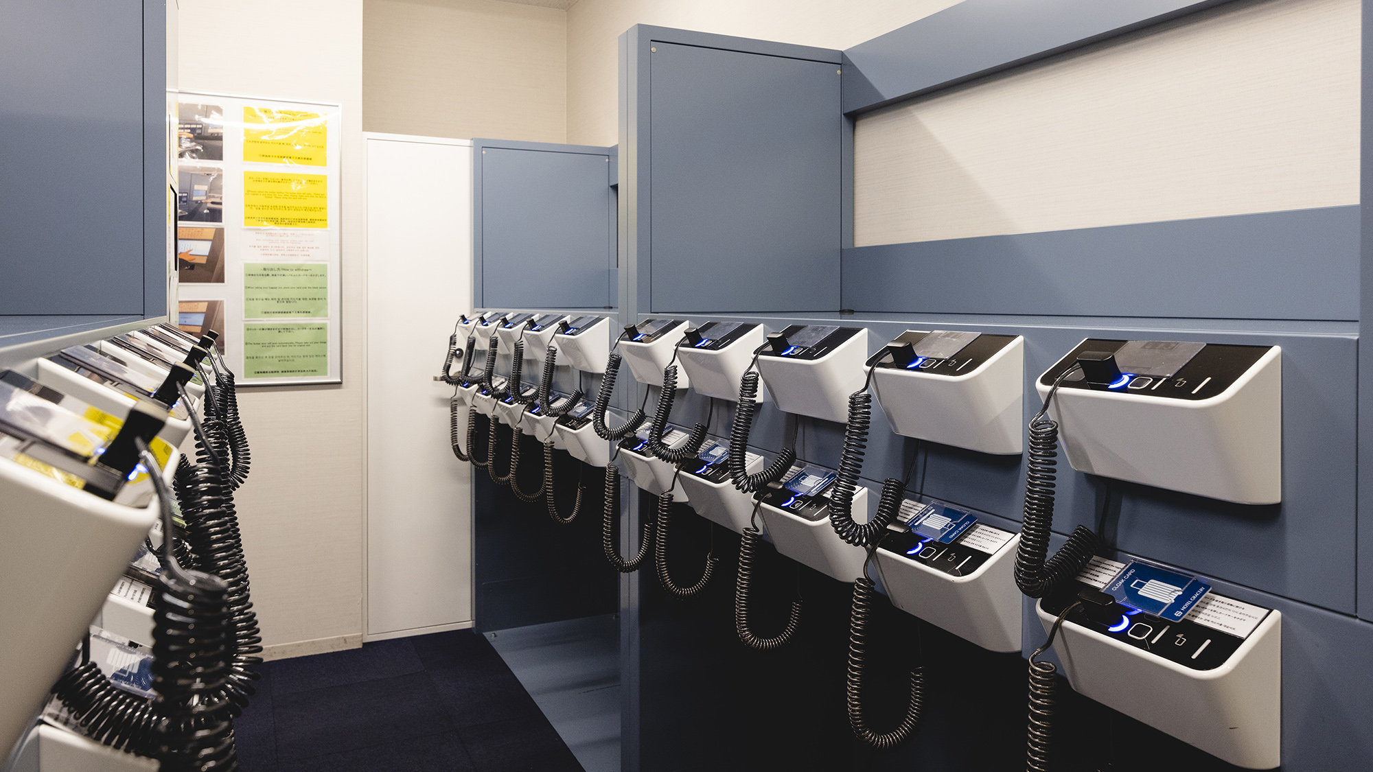 【宿泊者専用セルフクローク】チェックイン／アウト日は無料でご利用いただけます