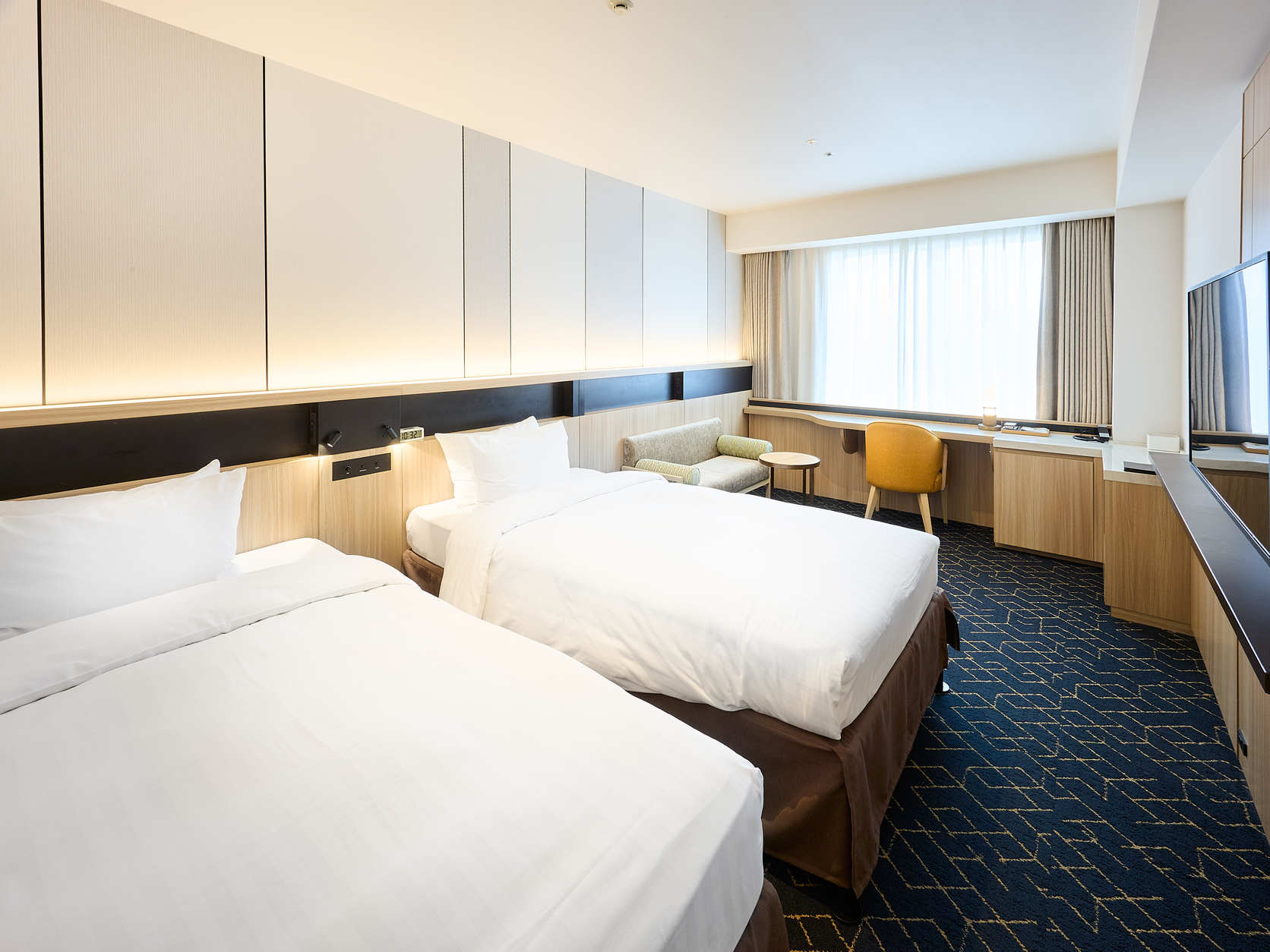 【禁煙】ツイン＜23㎡･4階～14階＞