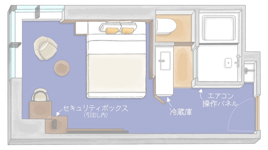 プレミアダブル（15階～17階）