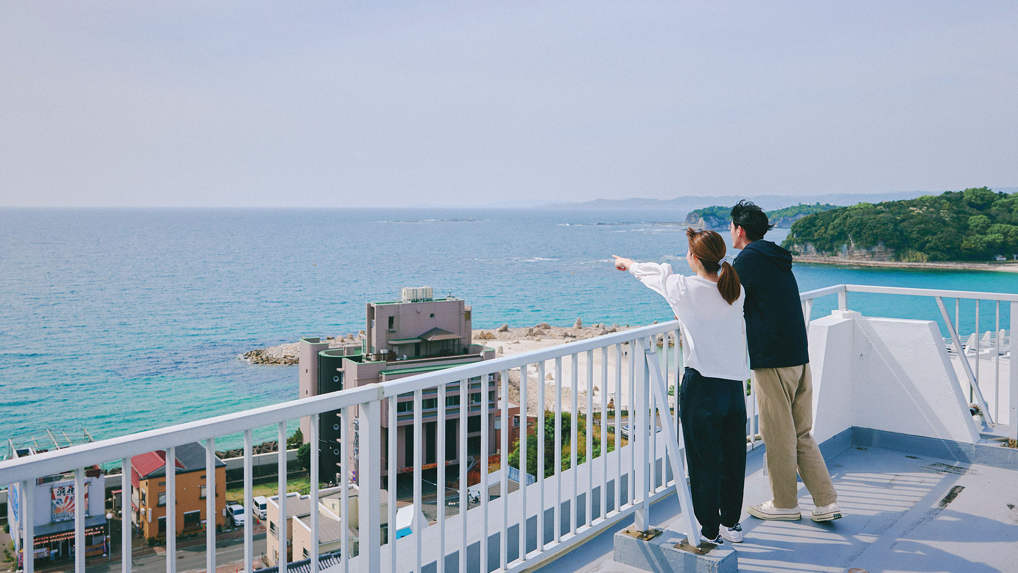 ・【屋上】大切な人と一緒に白浜の海を眺めませんか？