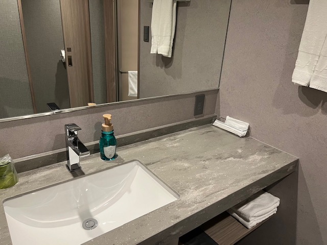 洗面台（デラックスルーム）