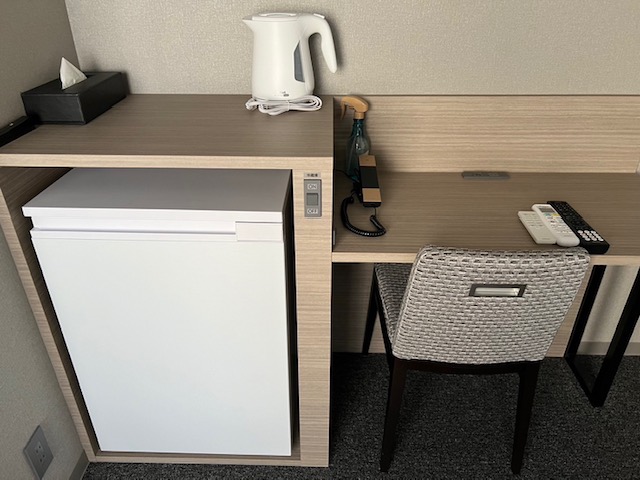 冷蔵庫（デラックスルーム）