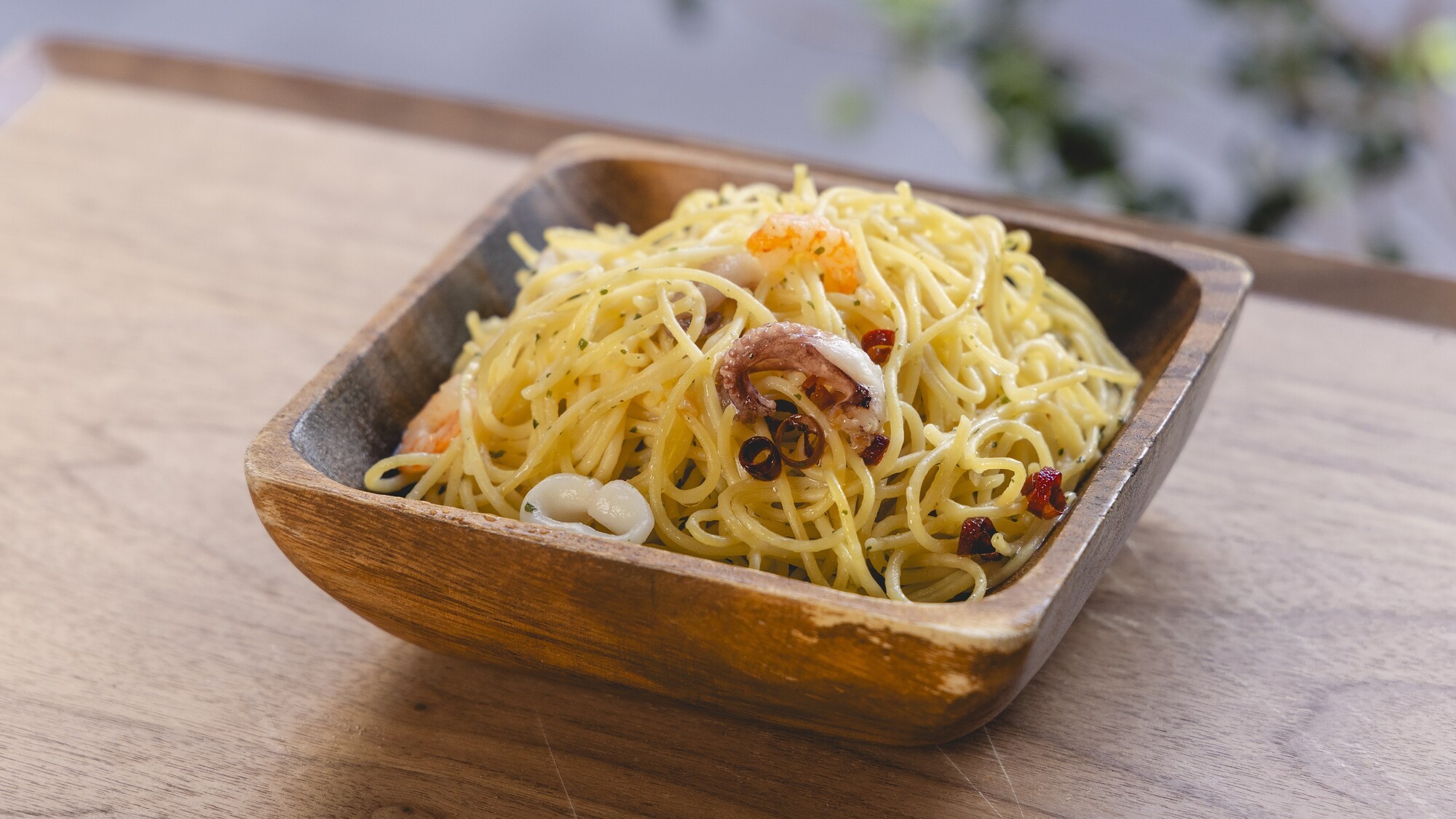 【カフェ】ペペロンチーノ