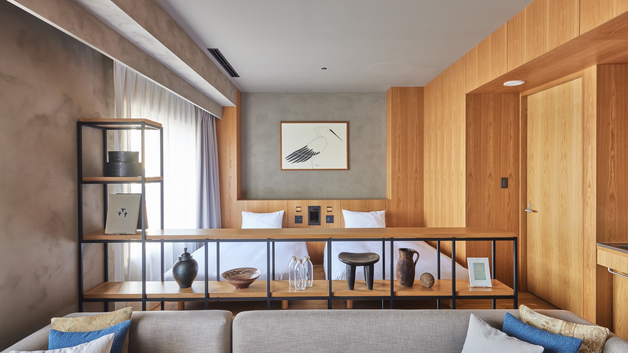 MUJI room type B（ベッド）