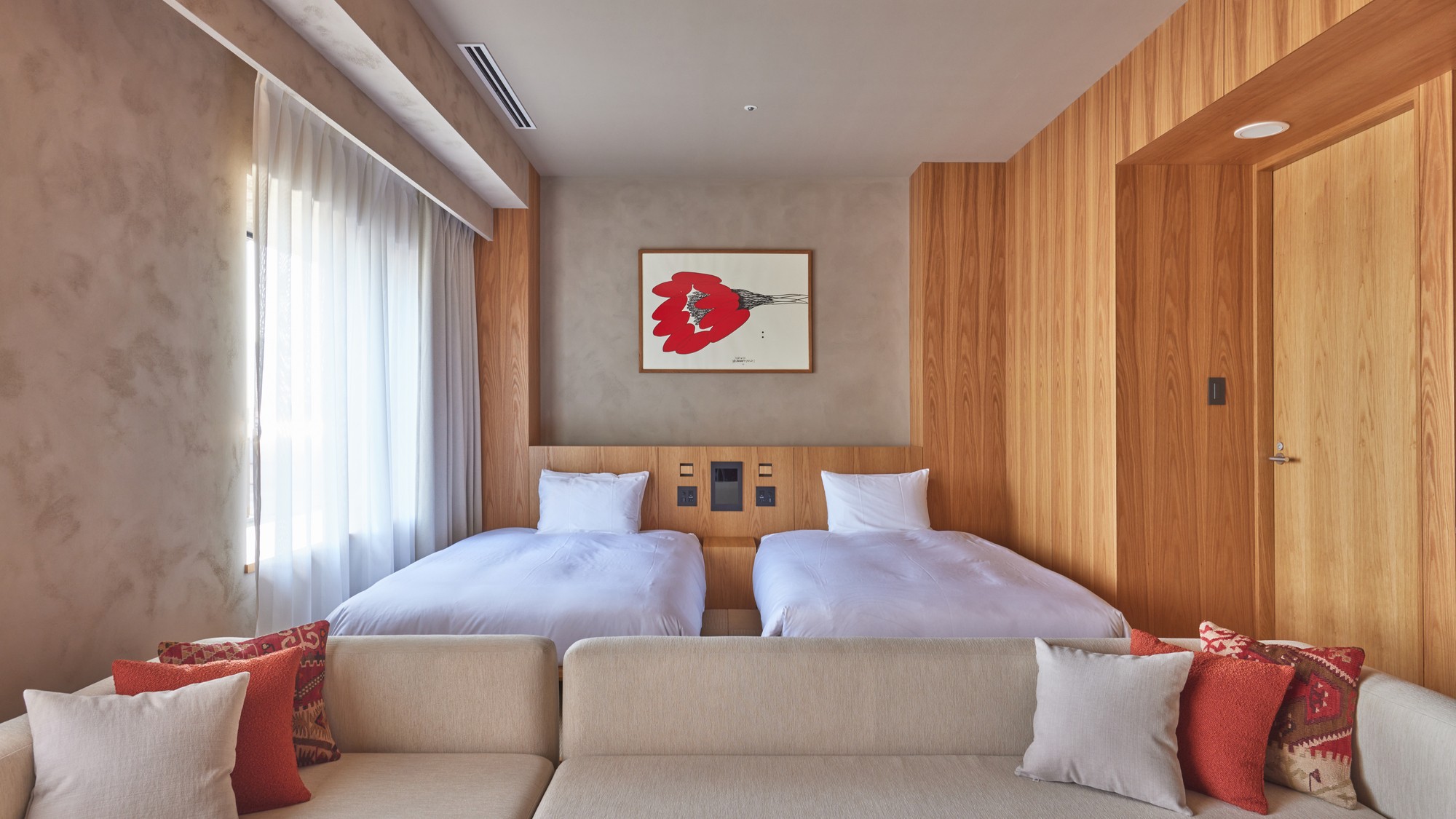 MUJI room type A（ベッド）