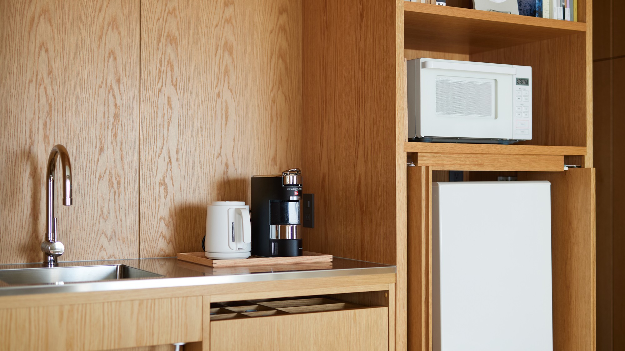 MUJI room type A（ミニキッチン）