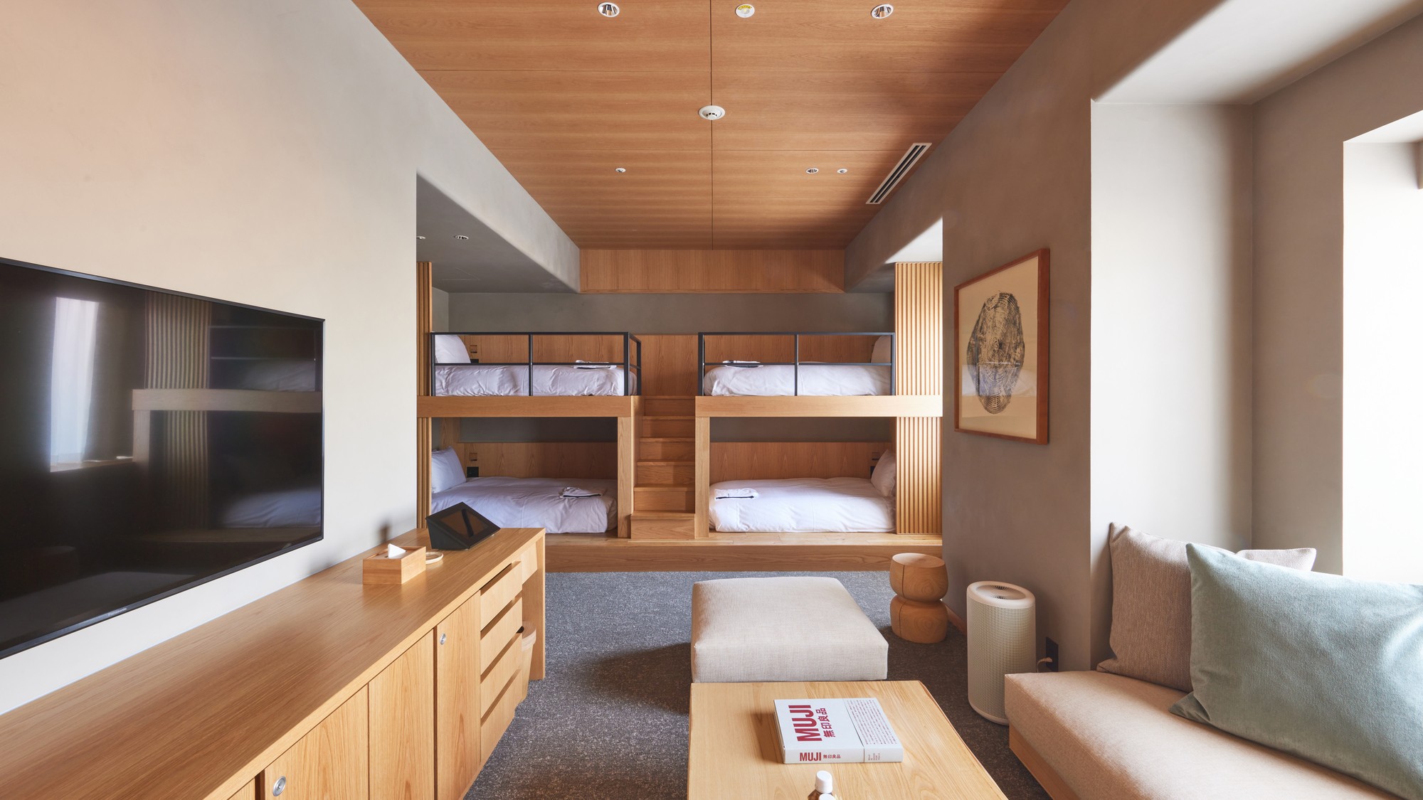 MUJI room type C（ベッド）