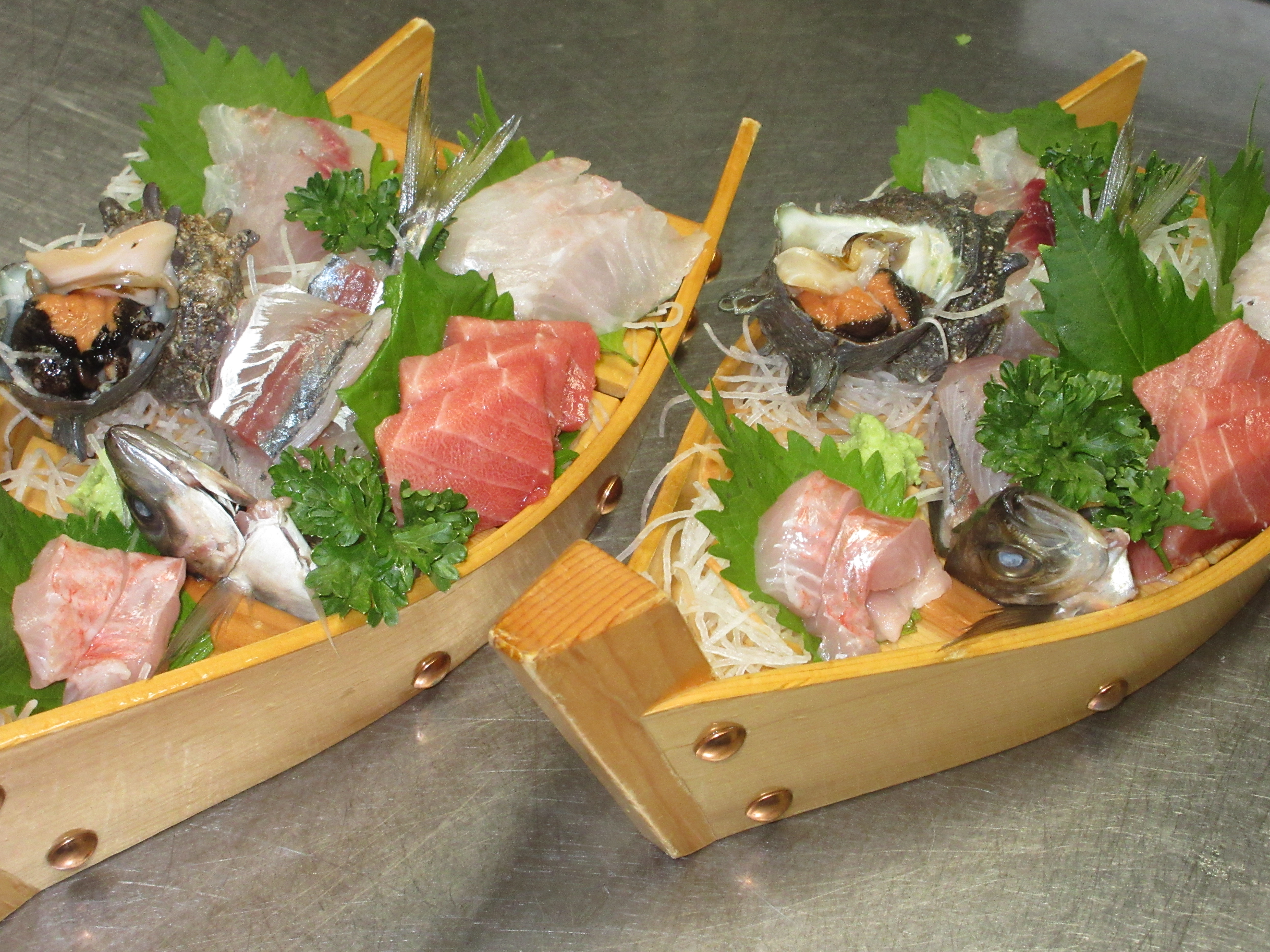 刺身盛り合わせ