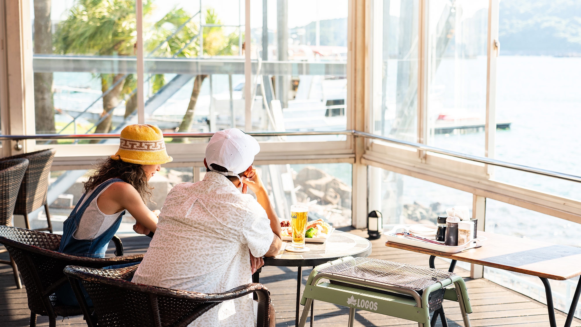 【2食付・ドリンク特典付】クルーザーに泊まる非日常○海がすぐそばのカームラナイだからこそ楽しめる贅沢