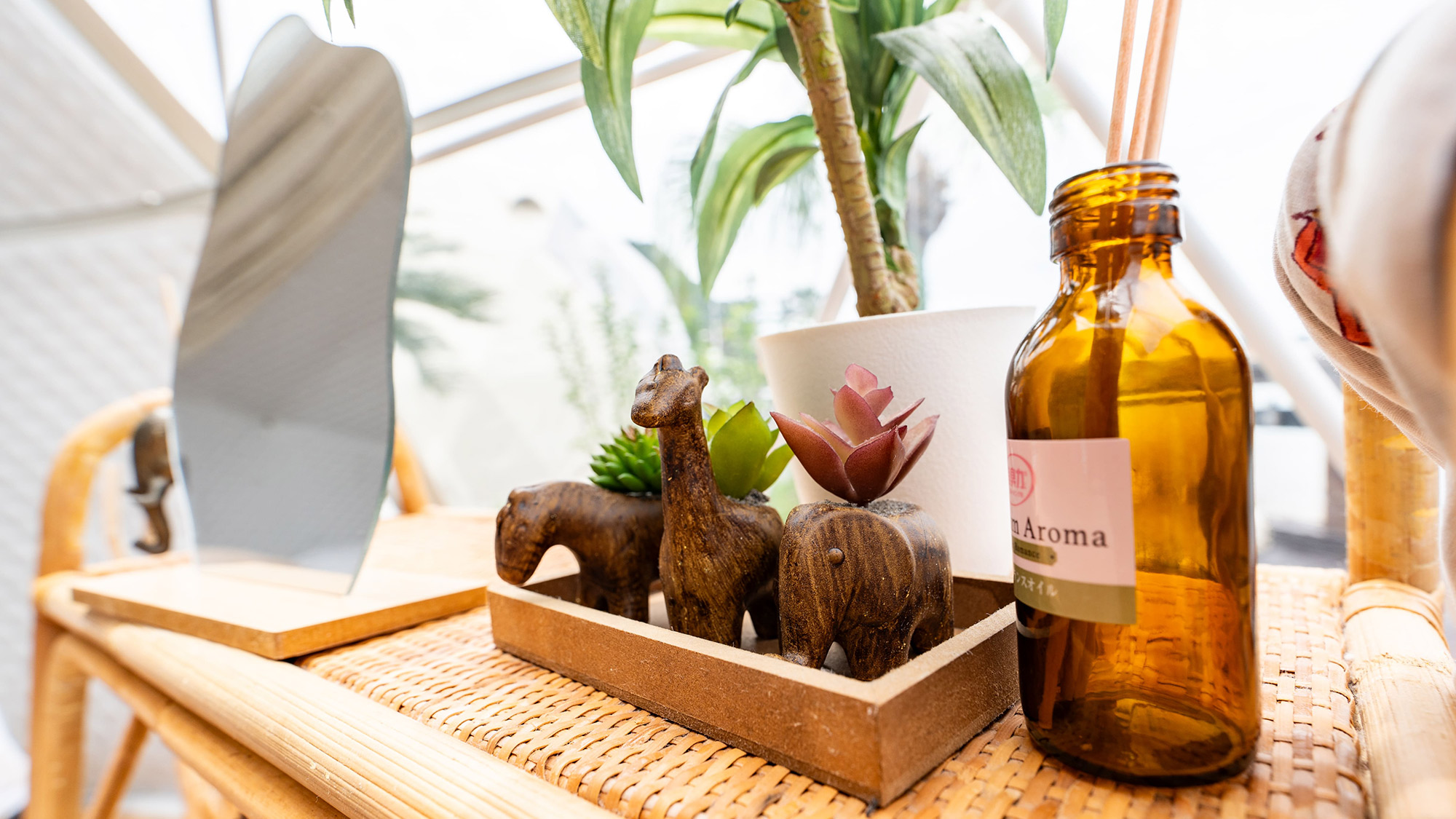 ・【ドームテント・ガルバ】アジアンな癒し。海辺のドームで五感を満たす時間