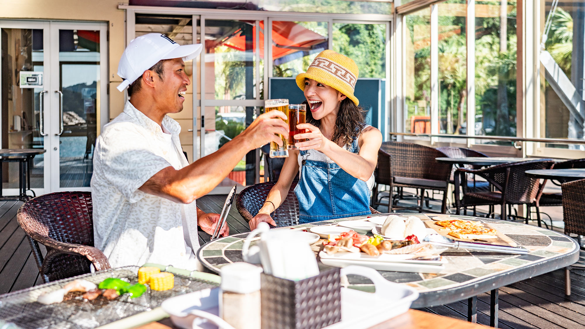 ・【BBQ】バカンスの思い出にぴったりなディナーです