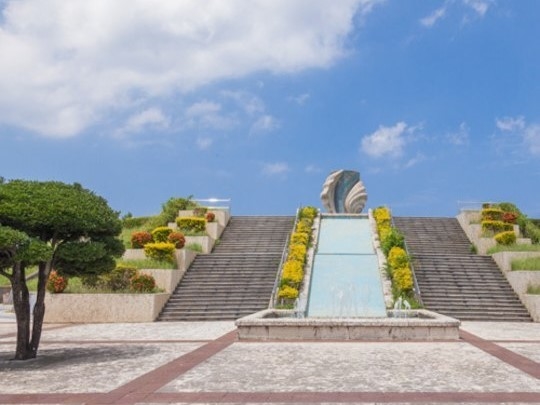  アラハ公園アラハビーチ入り口