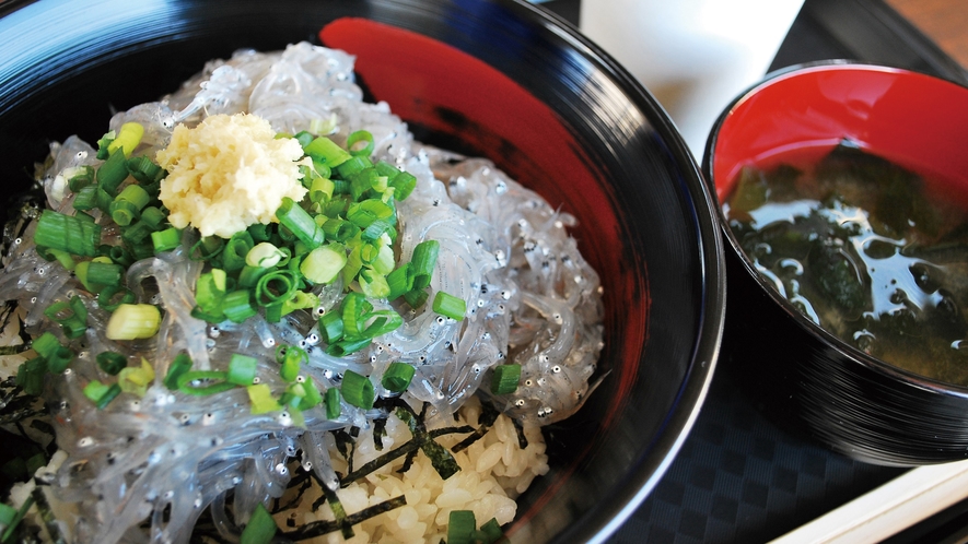 生しらす丼