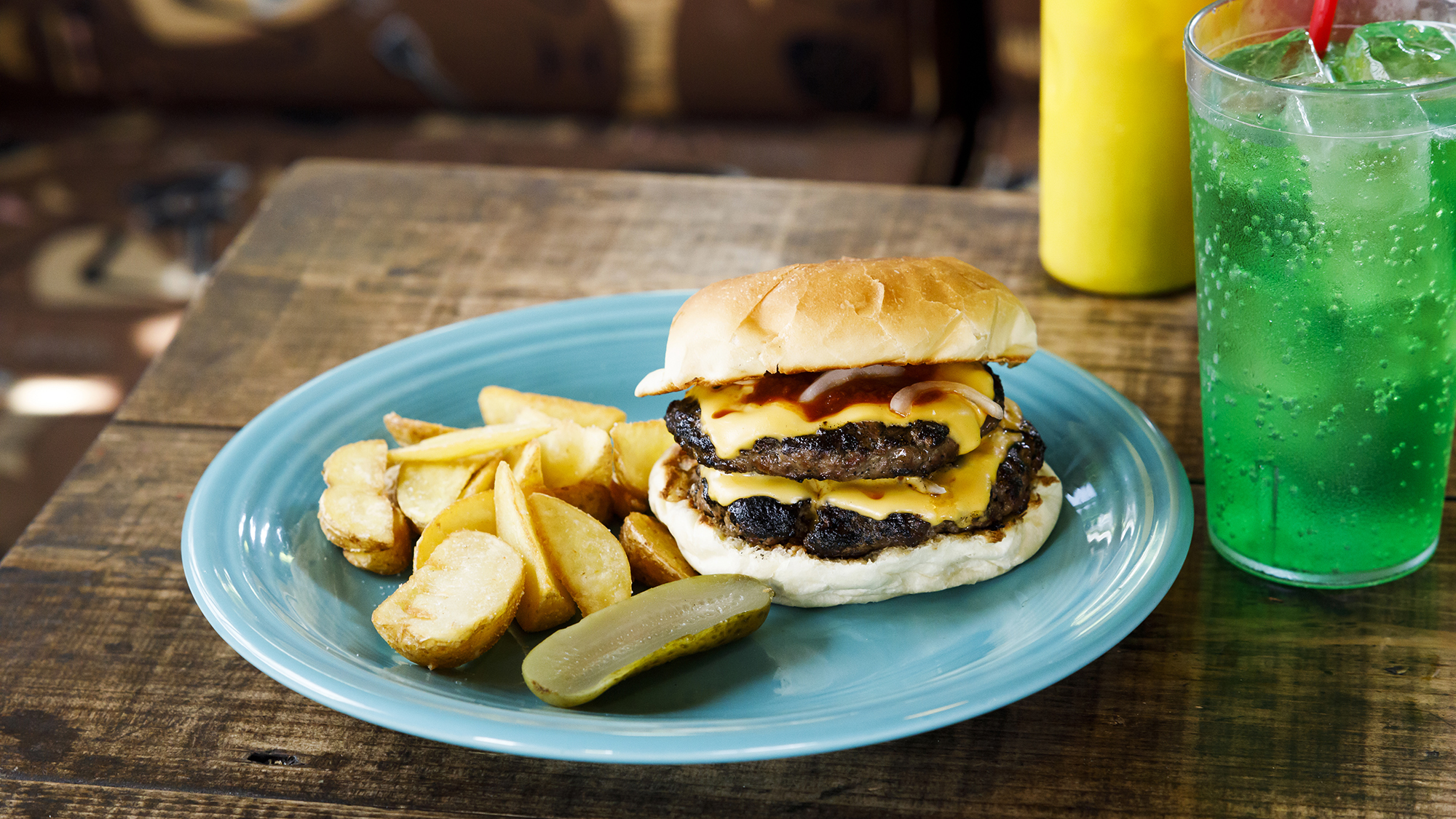 【選べる朝食-Castle Rock Diner】[お車で5分]ハンバーガーGordiesの新店。ブ