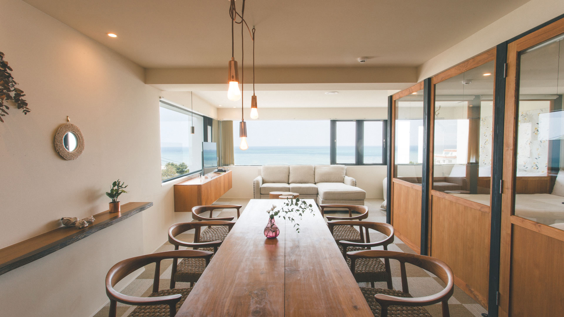 オーシャン・エグゼクティブスイートからの眺め