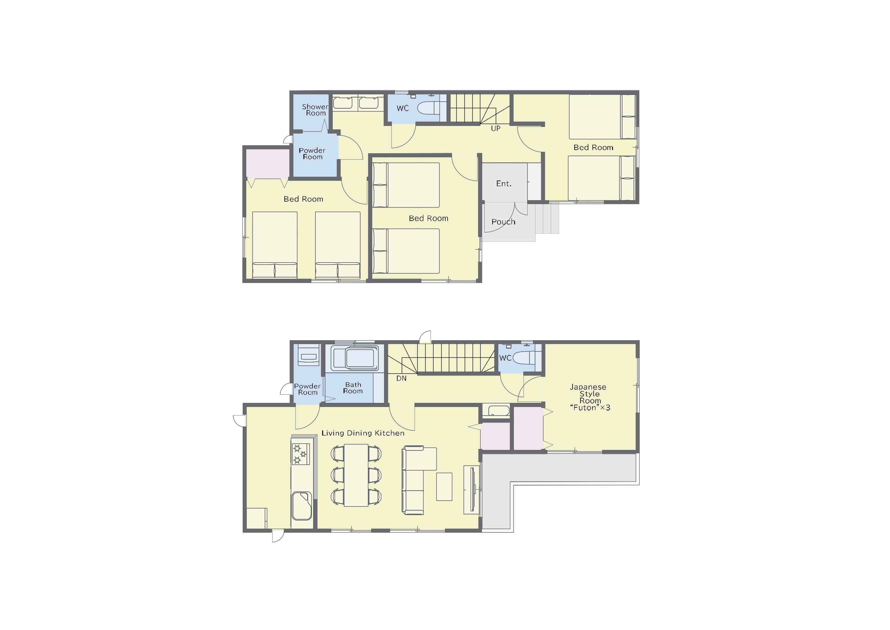 C棟：間取り図