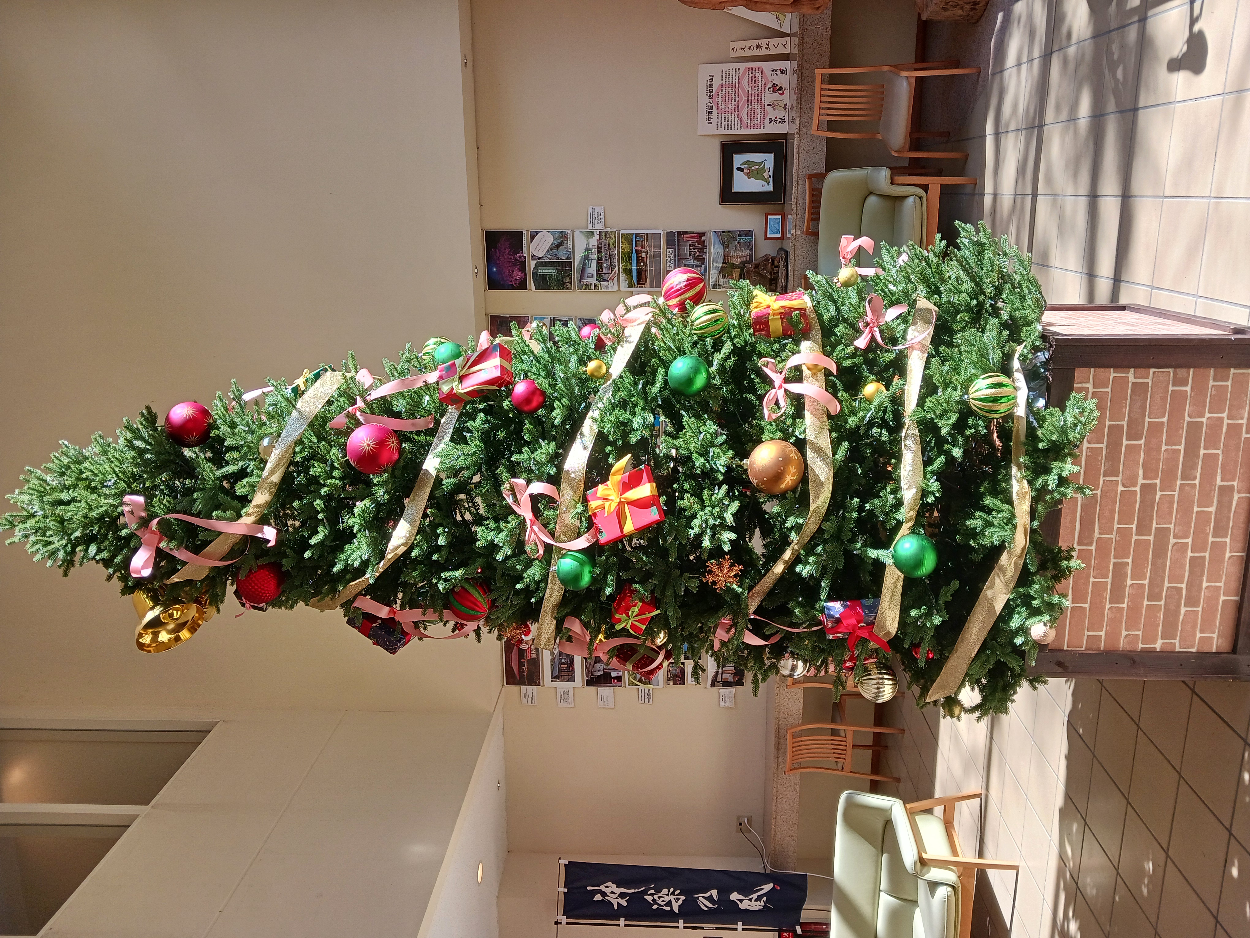 湯来ロッジ　クリスマスツリー