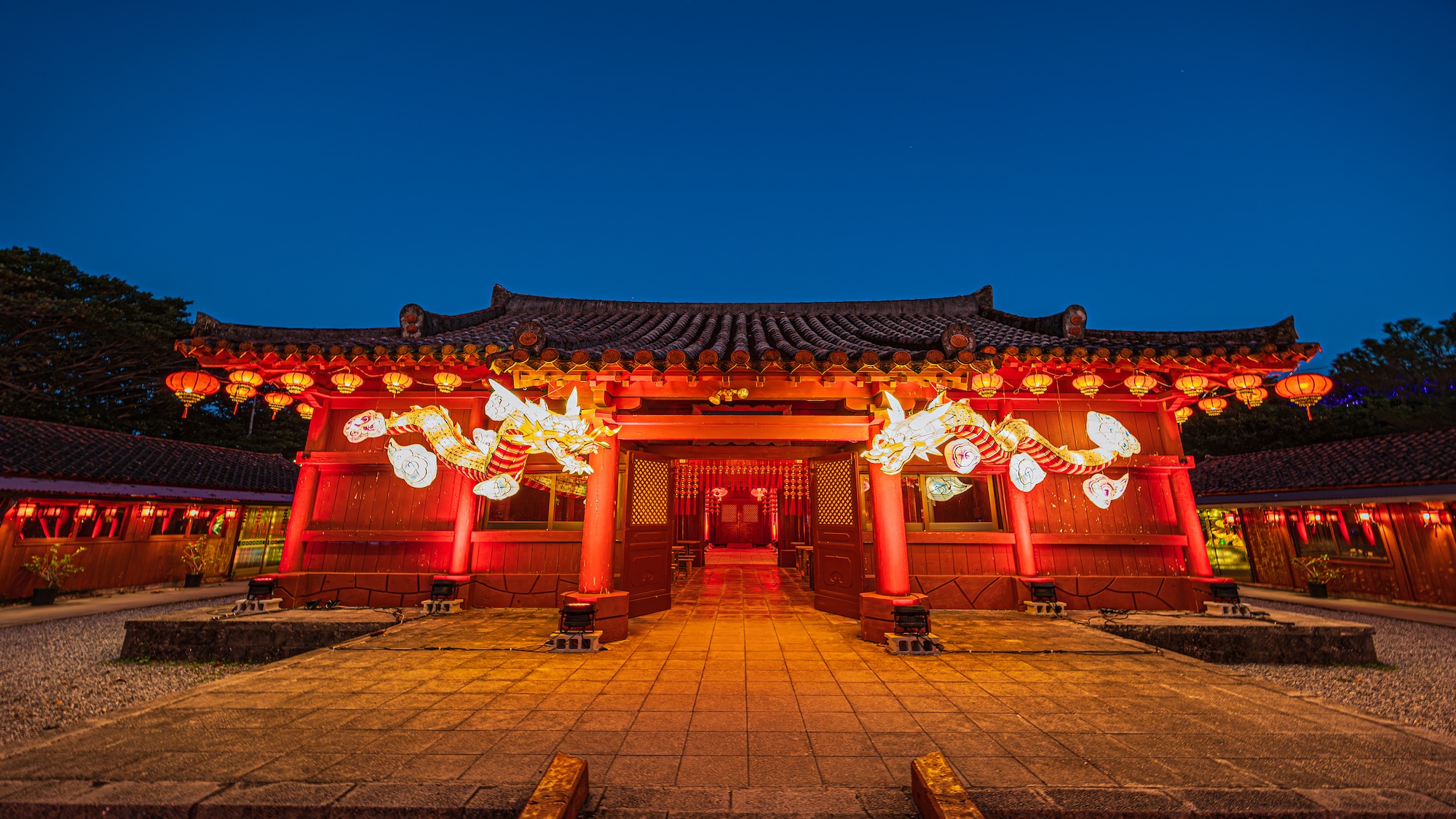 【琉球ランタンフェスティバル】当館から車で約24分