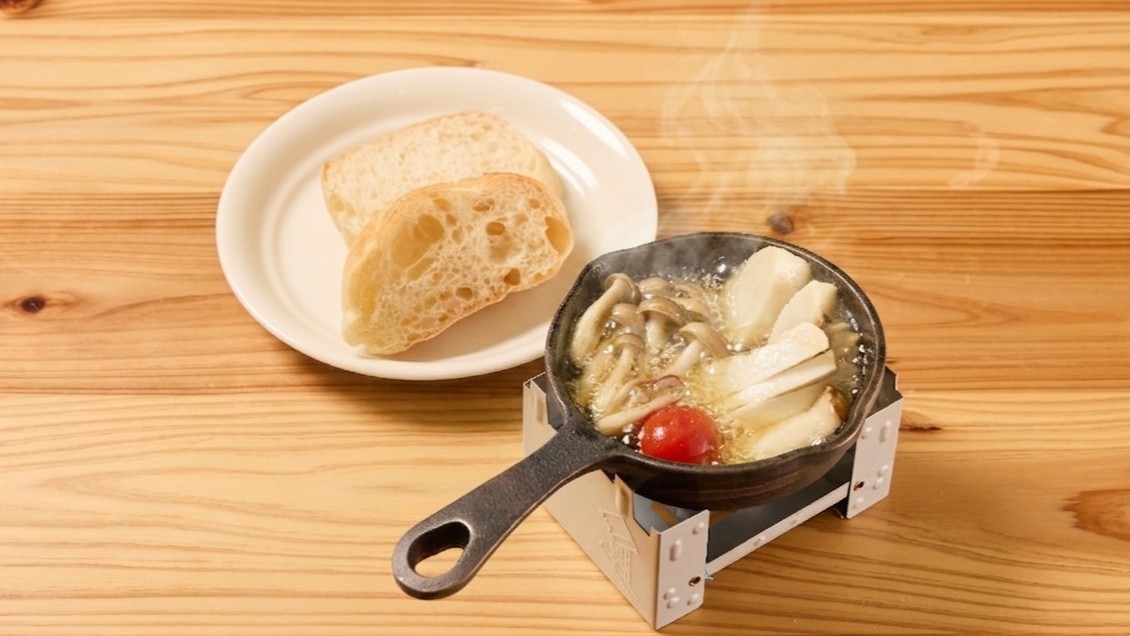 【1泊2食】あだたらの恵み 三種の山グリルを味わう贅沢コース