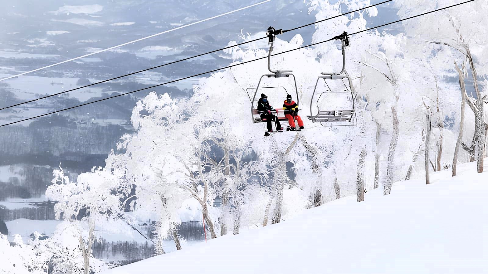 Winter /岳温泉の冬　スキー
