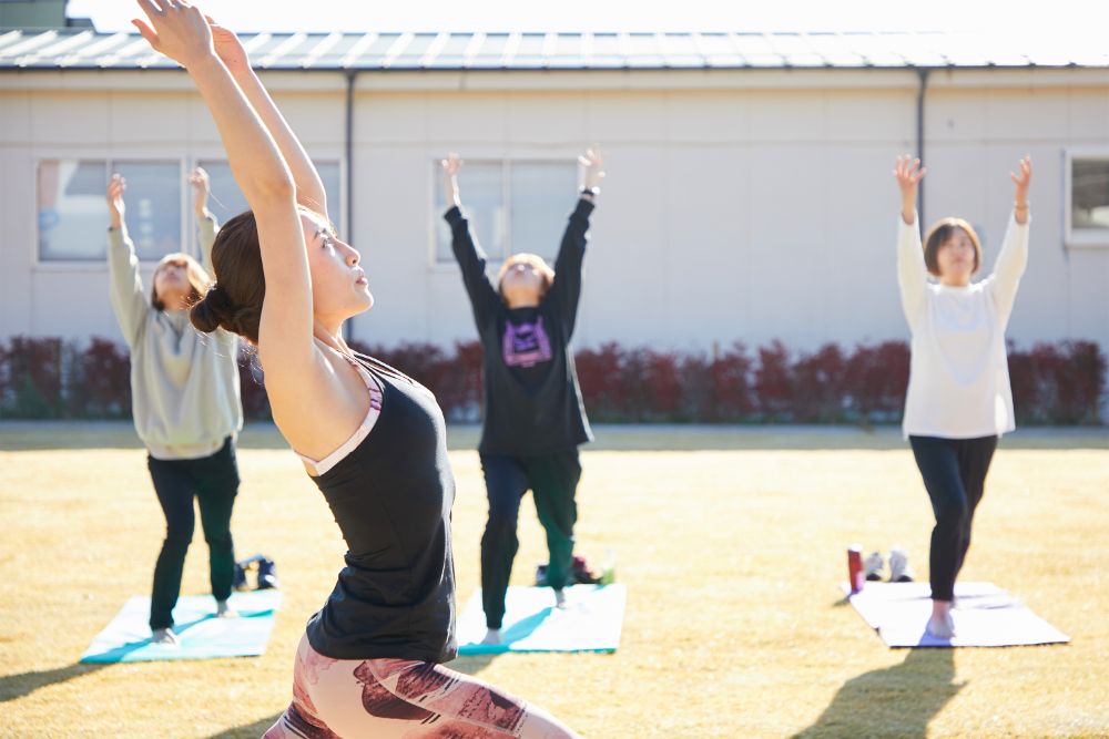 Yoga/ヨガ：1年通して楽しめるアクティビティ。