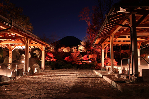 富士山が美しい紅富士の湯