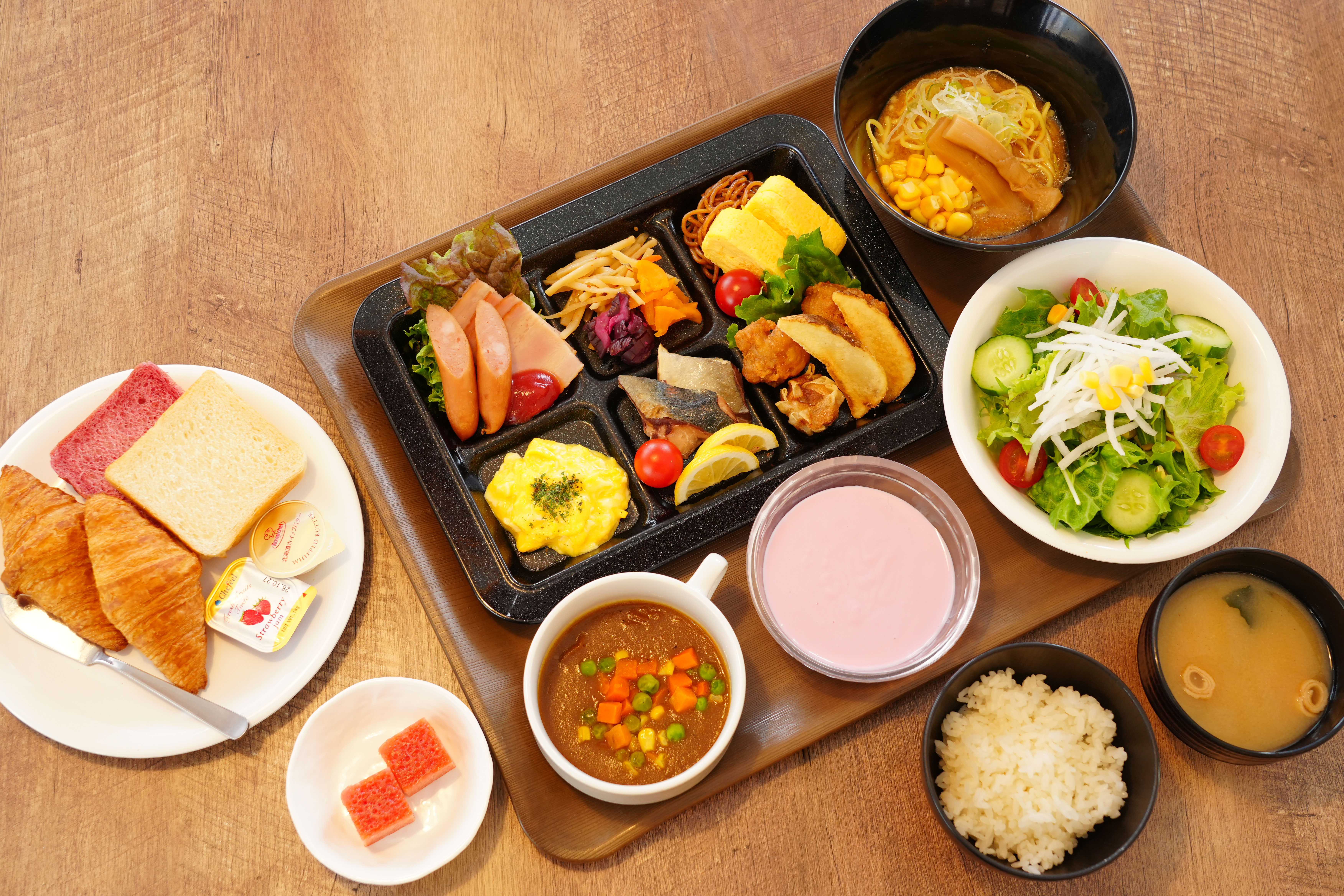 朝食ブッフェ②