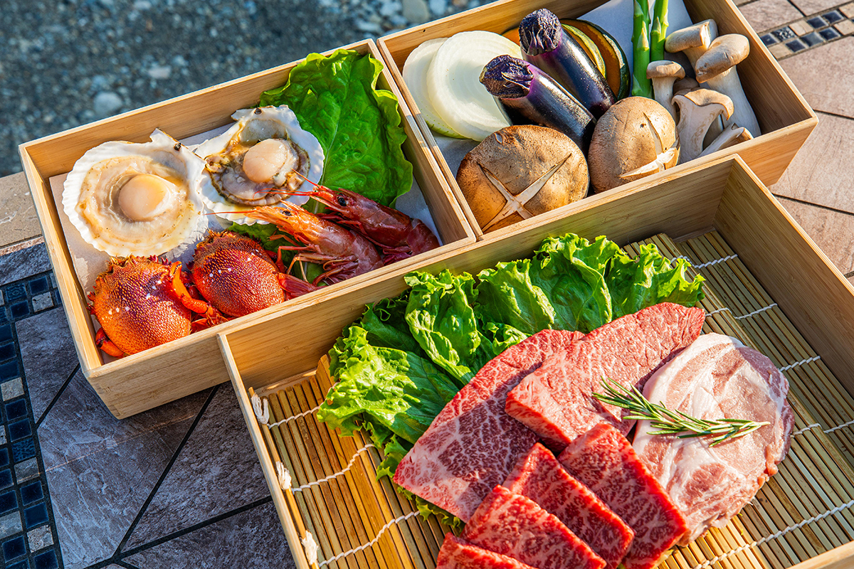 お食事付プランBBQ