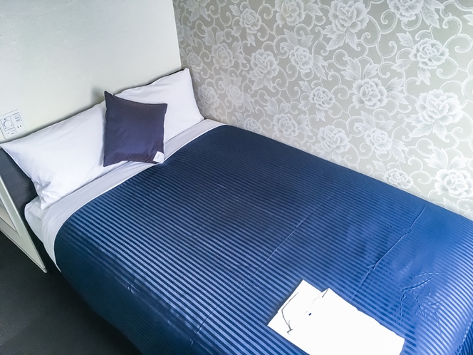 ◆シングルルーム◆全室スランバーランドベッドを完備しております。