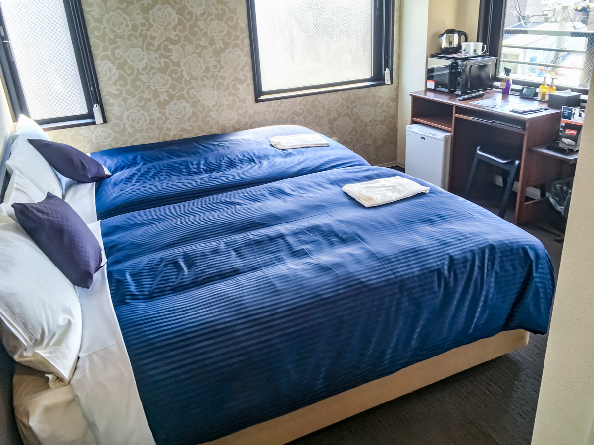 ◆ツインルーム◆全室スランバーランドベッドを完備しております。