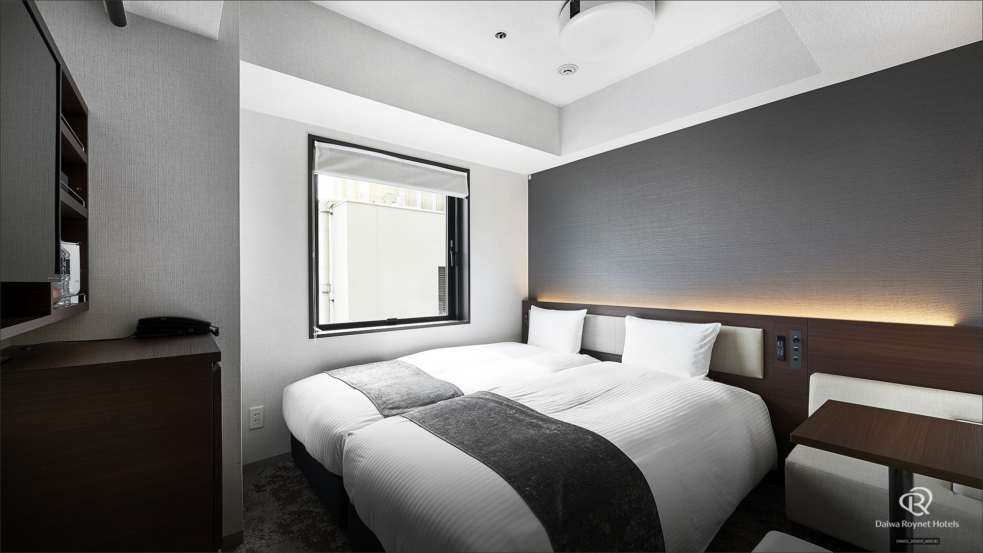 コンパクトツインルーム（15㎡・ベッド幅92cmｘ2台）