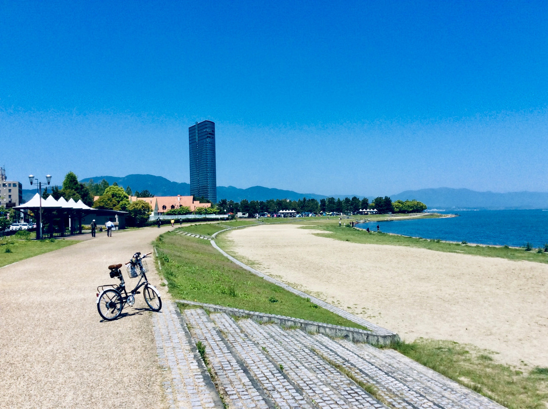 〓直前割１４日前：素泊り〓大津湖岸なぎさ公園で癒される…ゆとりの”１２時”チェックアウト！