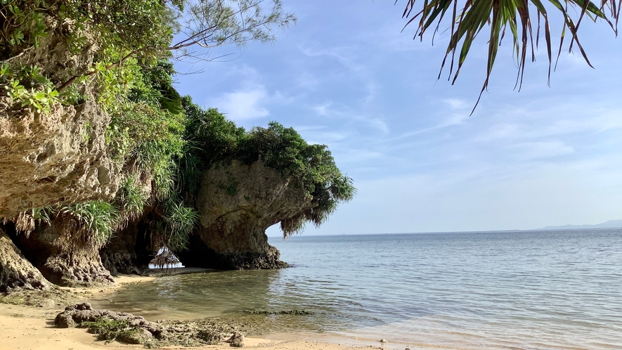 徒歩10分の海