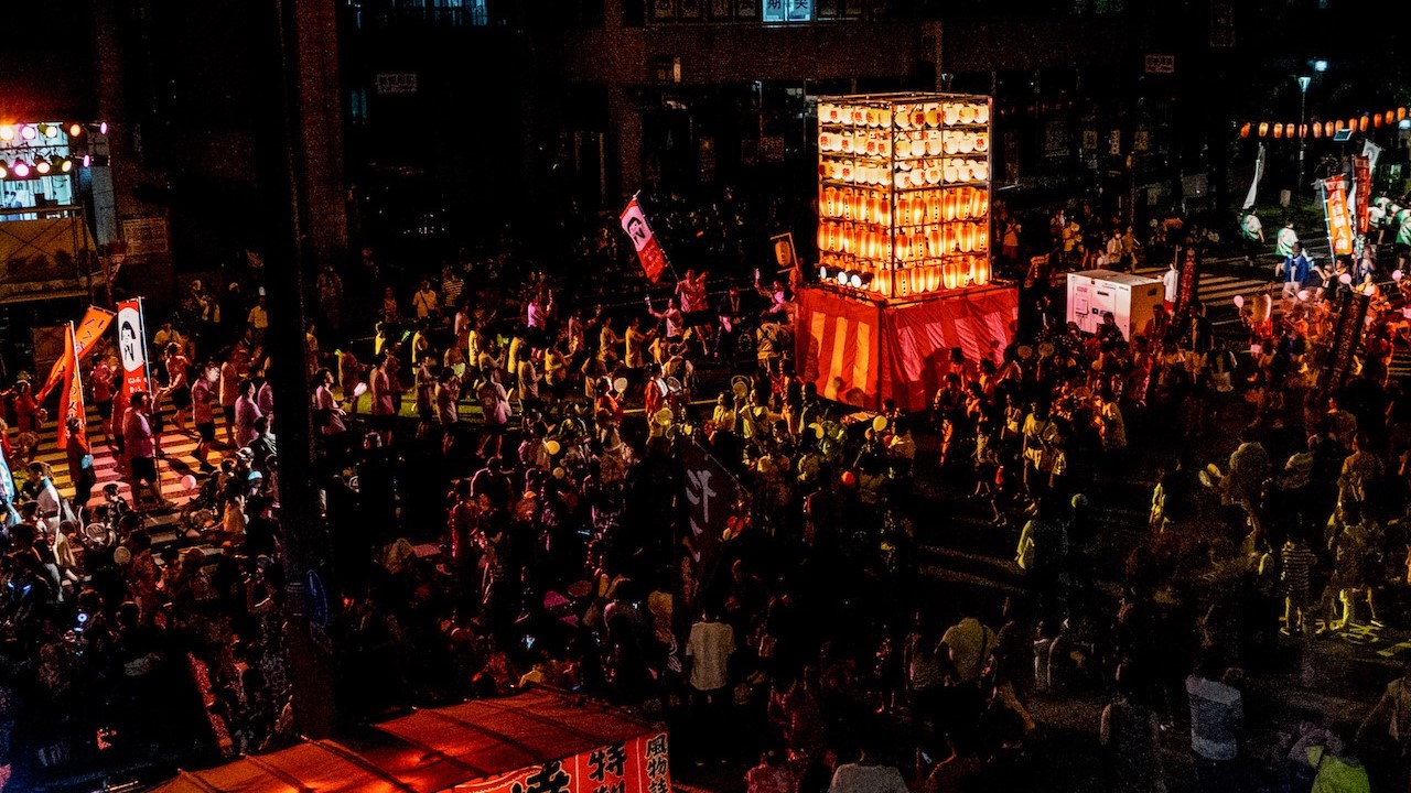 水の祭典久留米まつり　写真提供：KTIE