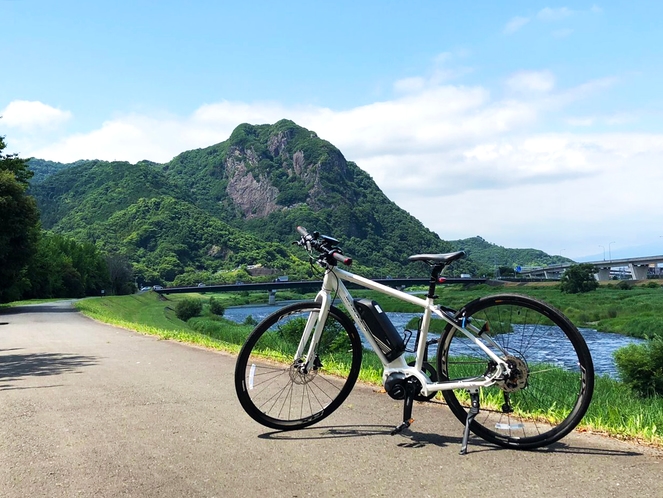 狩野川と城山