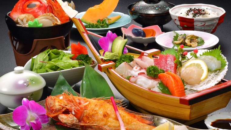 【吾妻の膳コース】お腹にやさしいお料理少なめ♪お１人様ずつ別々のお料理が選べる wi-fi全客室ok