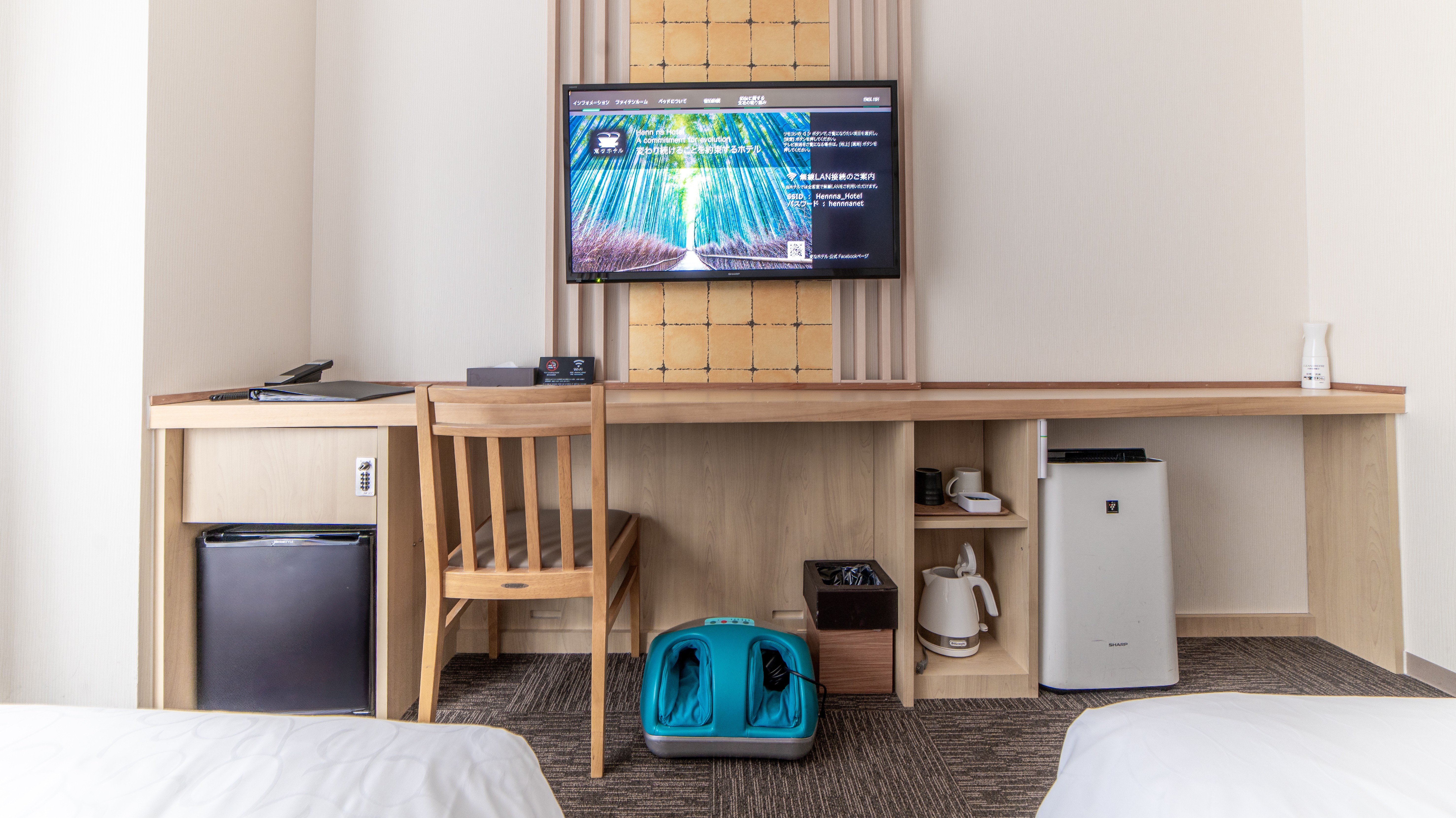  ファイテンツイン　テーブル側