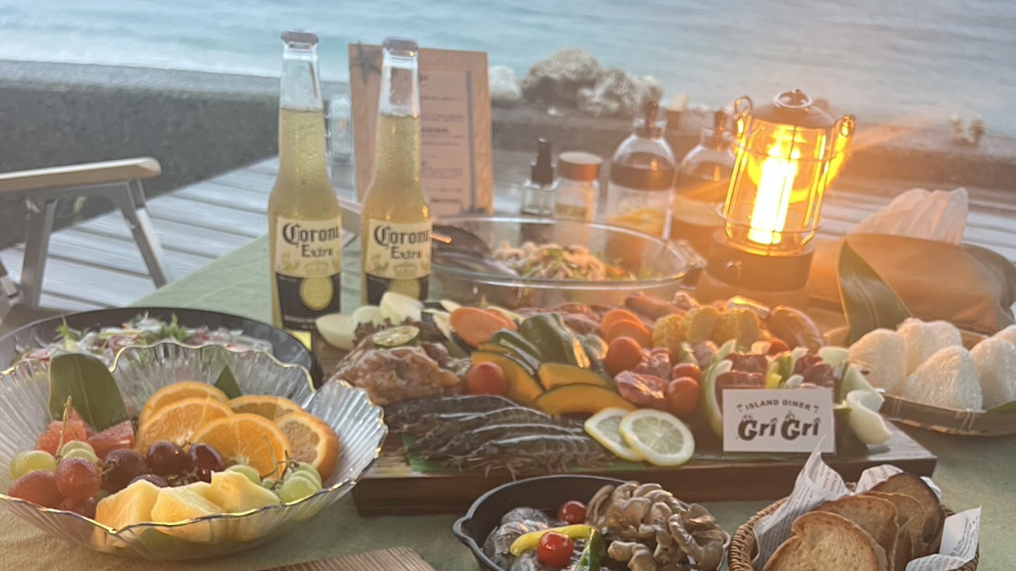 【GriGri島BBQプラン】奄美の大自然と食材を堪能しよう！