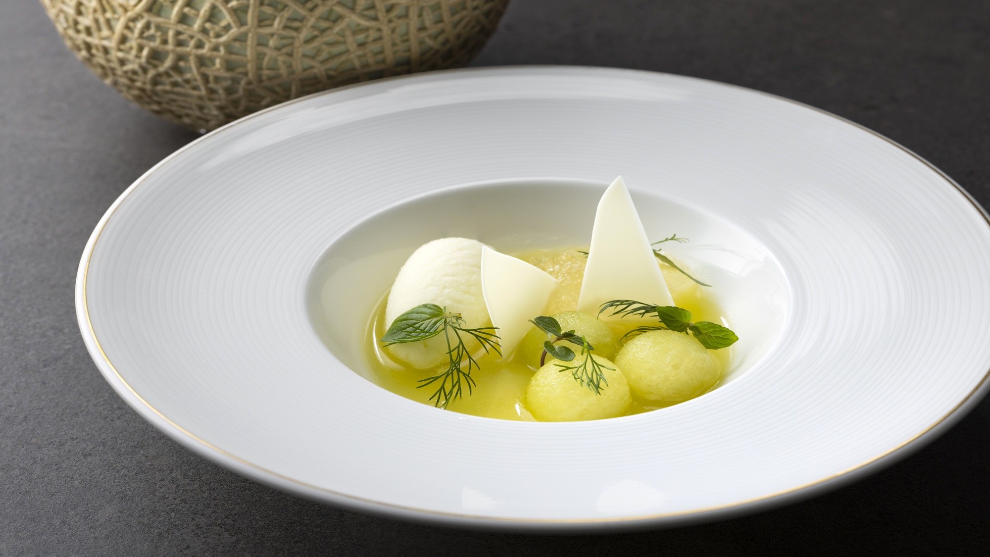 メインダイニングルーム・ザ・フジヤ　コースディナー　デザート　イメージ