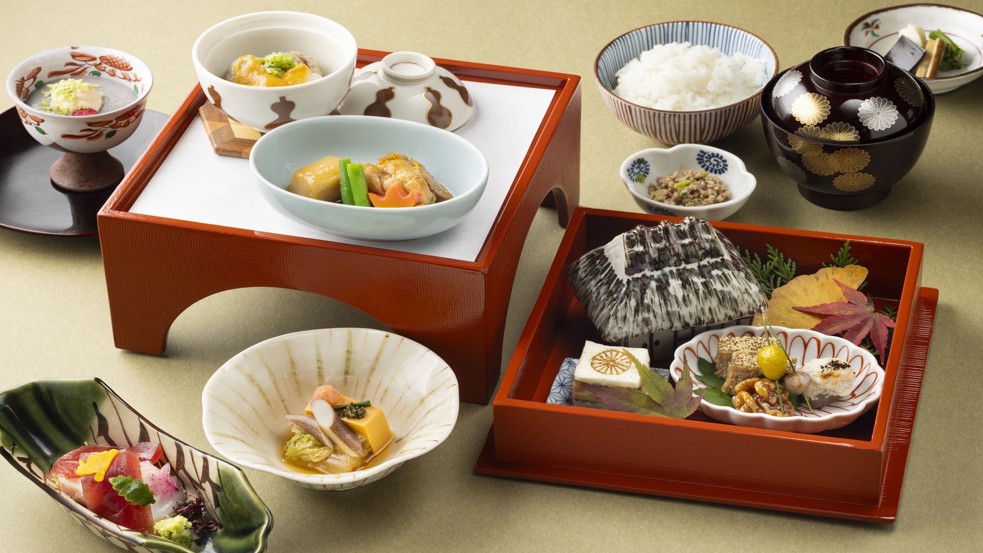 旧御用邸　菊華荘　献上御膳イメージ
