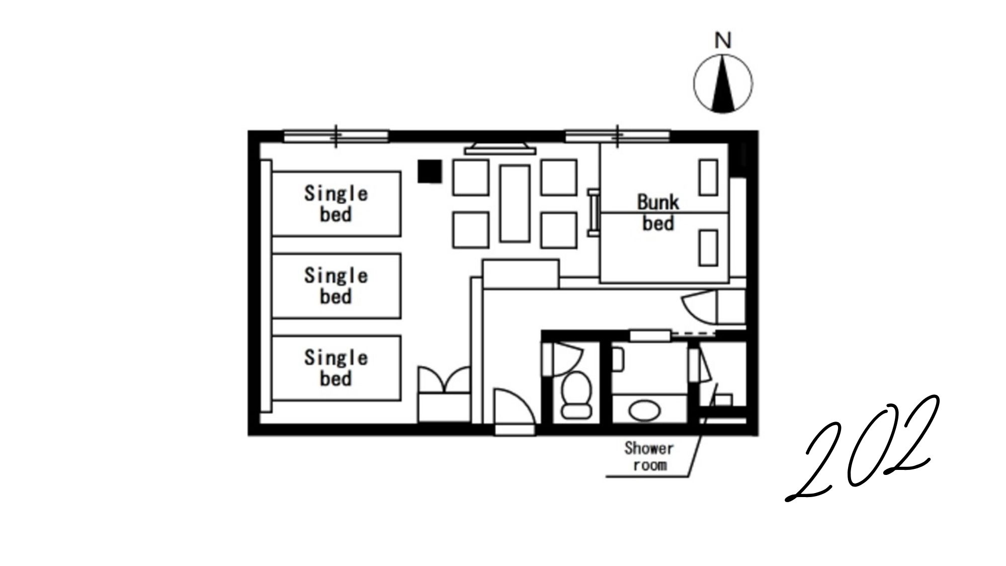デザイントリプル+ロフトベット 202