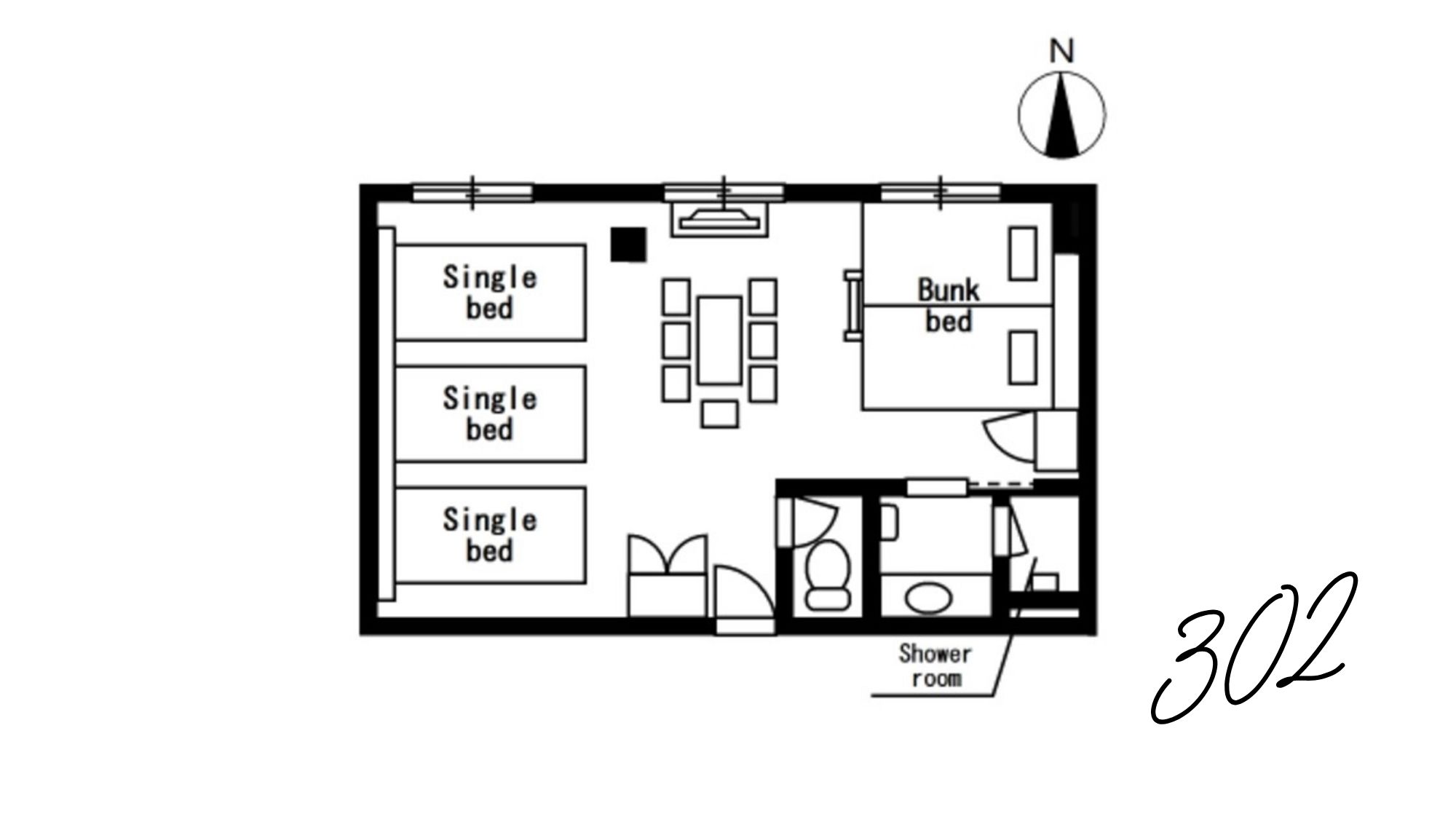 デザイントリプル+ロフトベット 302