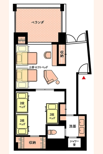 スタンダードD_部屋マップ