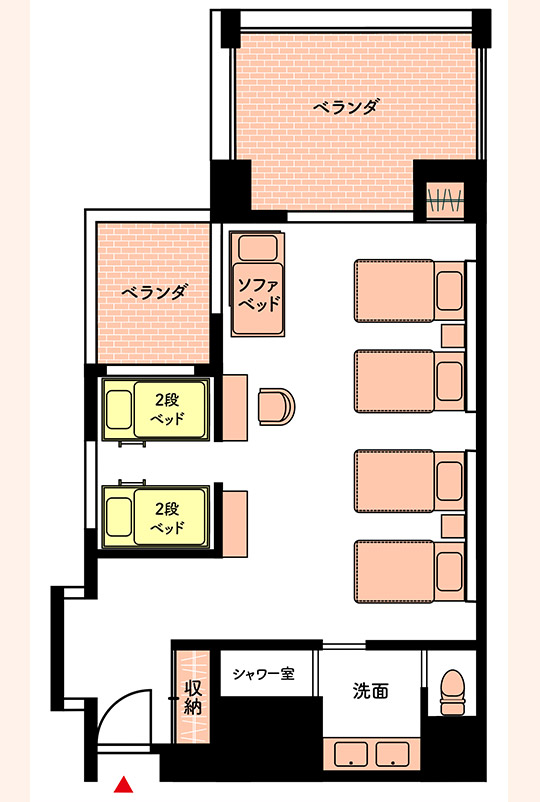 スタンダードB_部屋マップ