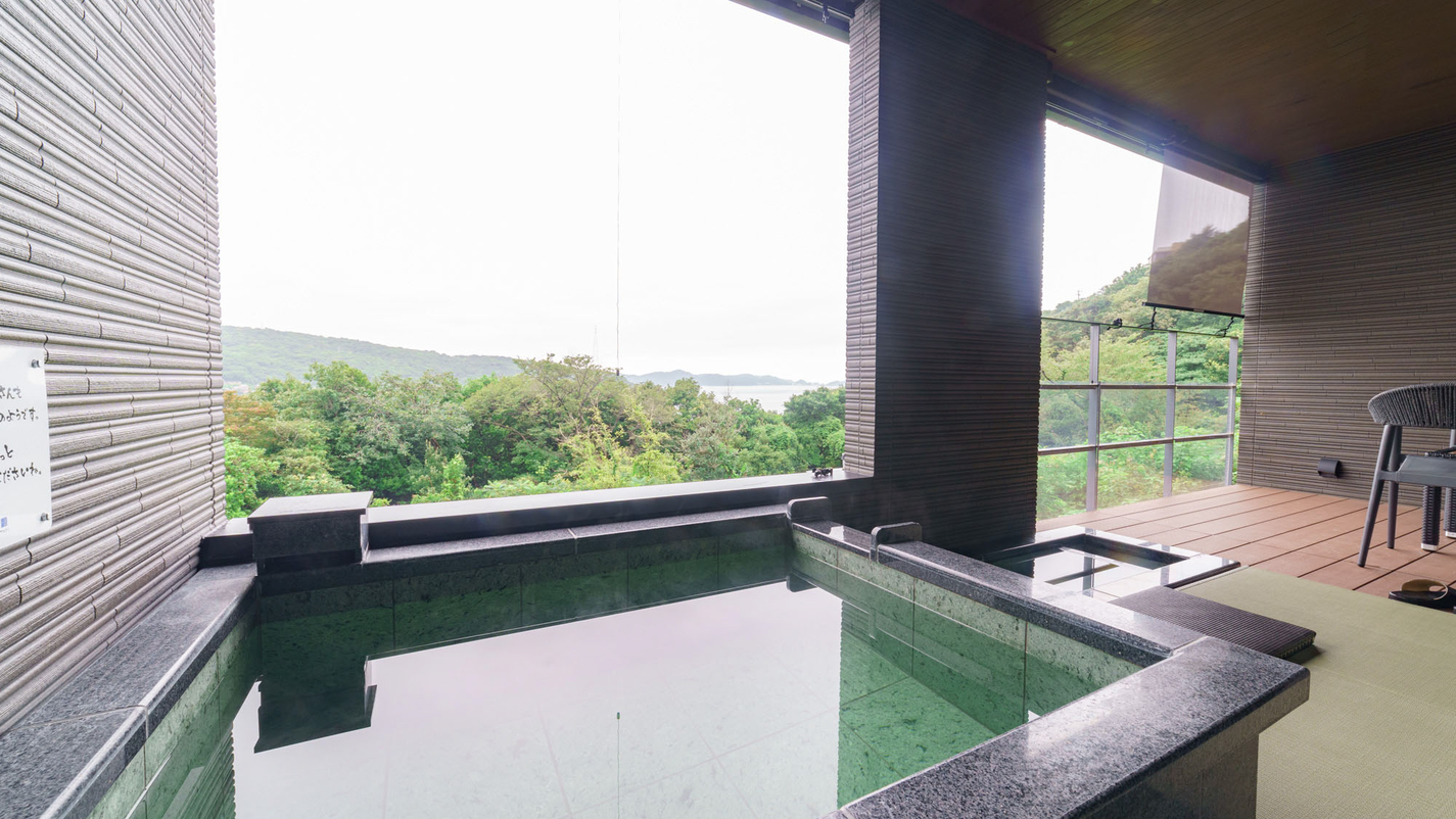 【瑠璃】露天風呂